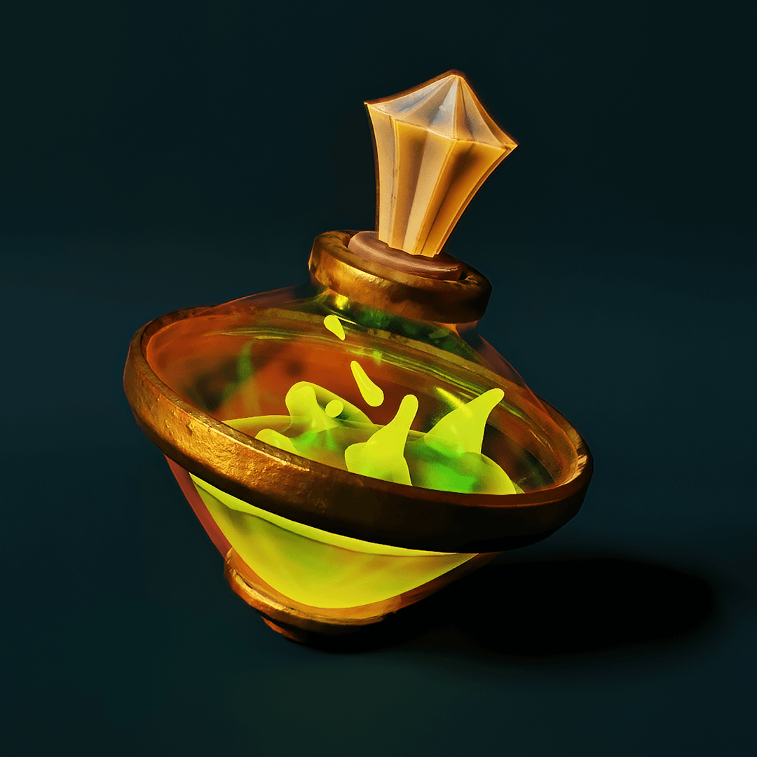 Green Potion Bottle