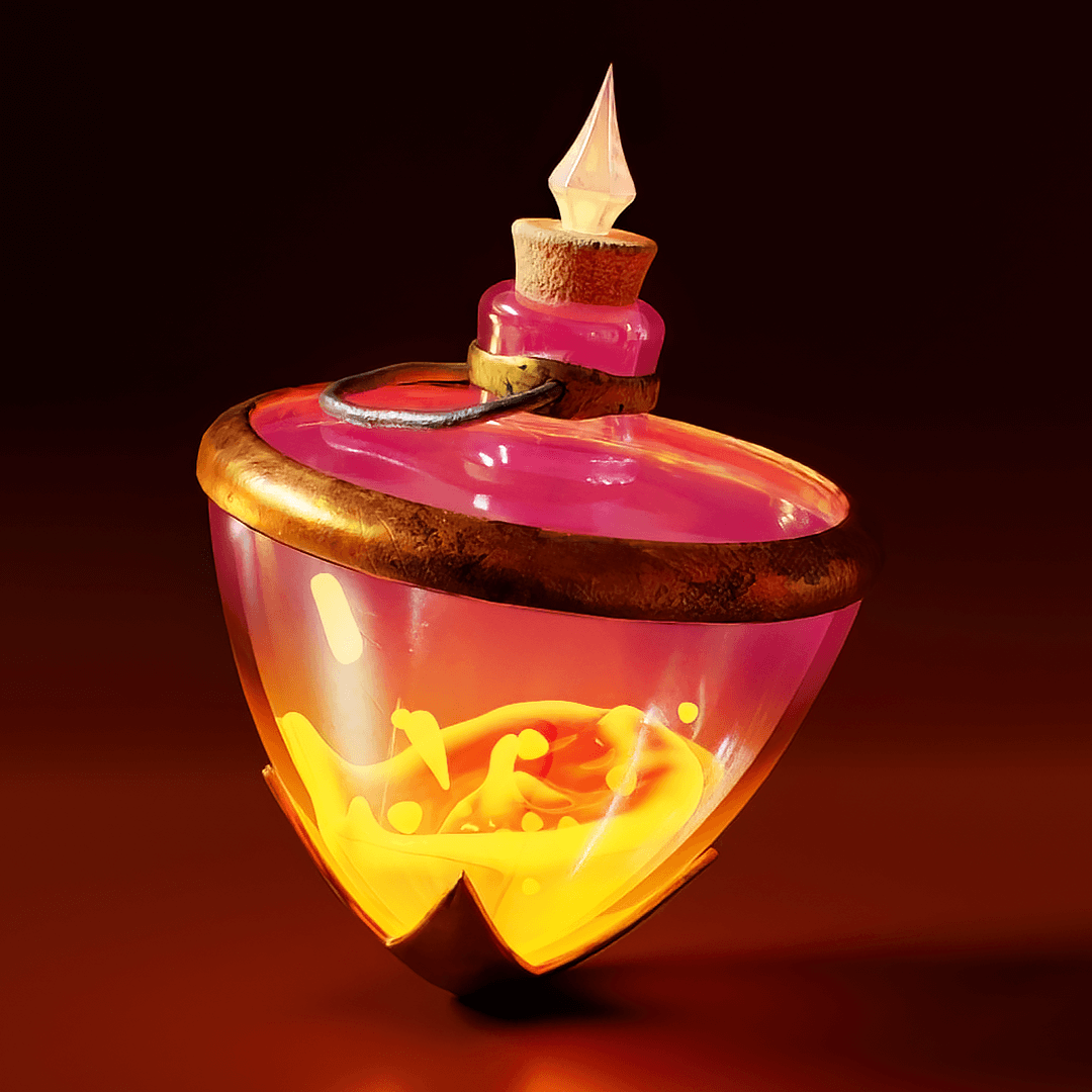 Red Potion Bottle