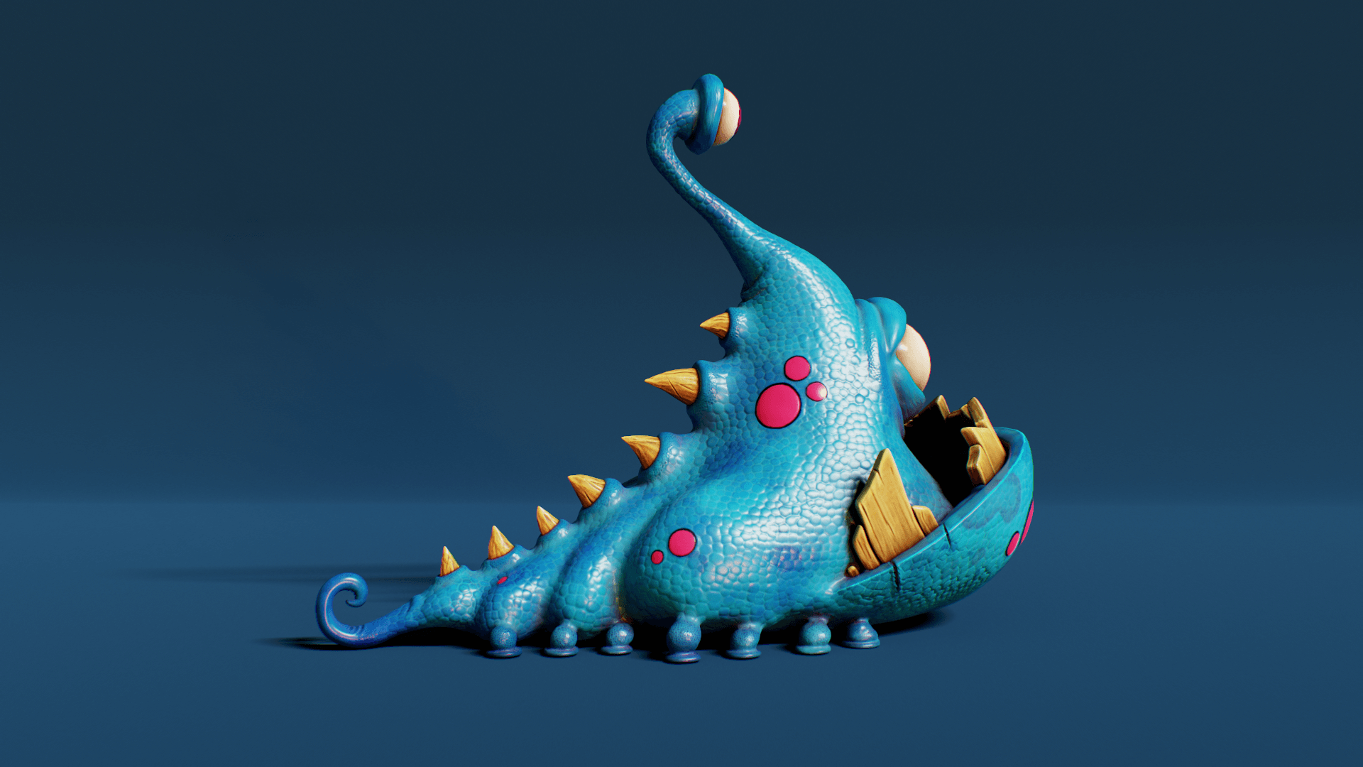 Monster - 3D Modeling and Texturing